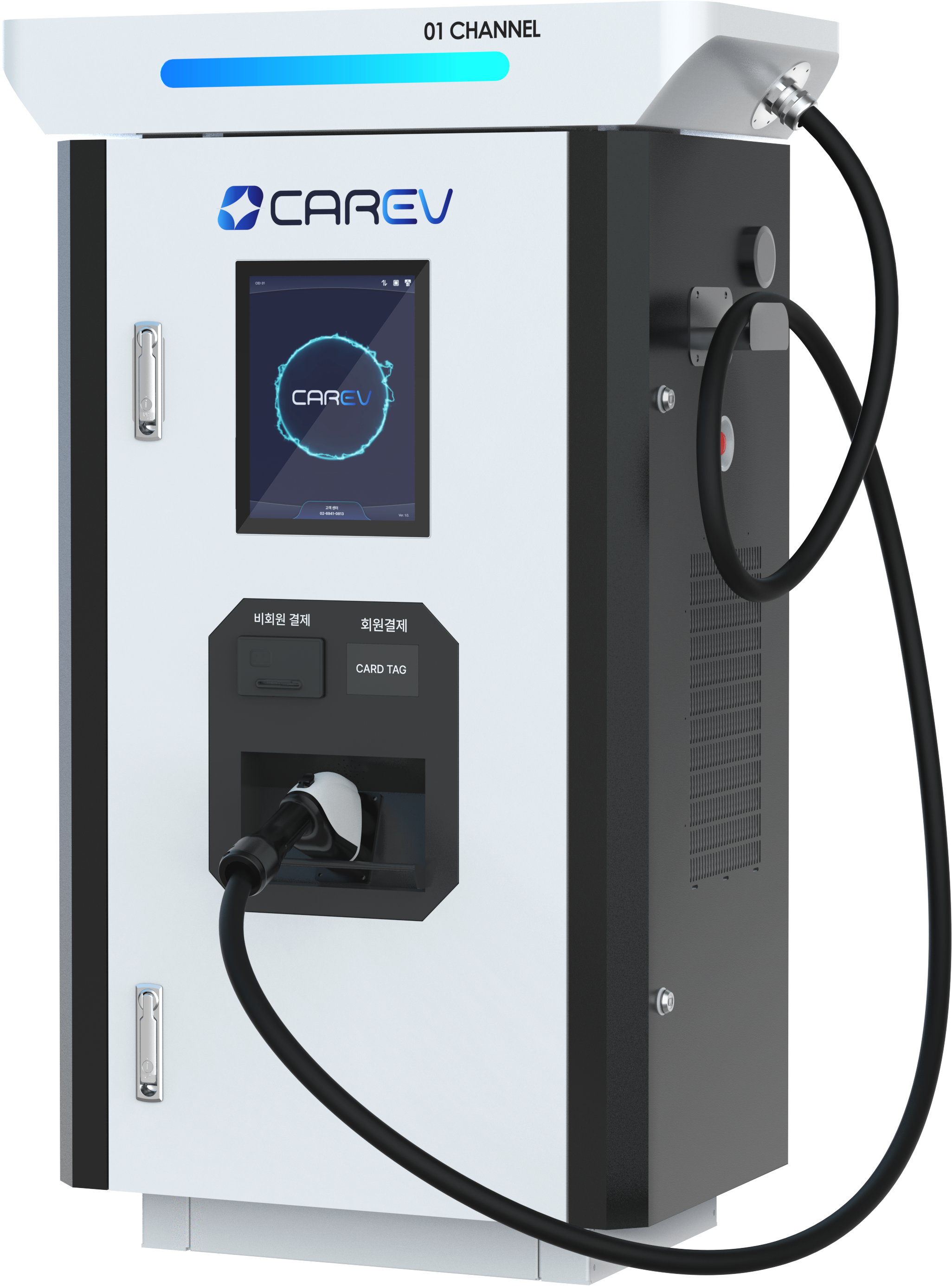 카리브 CAREV 50kW 중속 충전기 1CH 전기차 충전기 2
